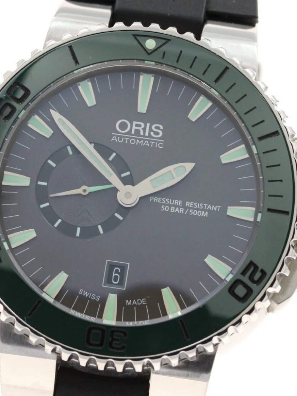ORIS Aquis 01 743 7673 4157-07 8 26 01PEB Date gray Dial Automatic Men's_902428
